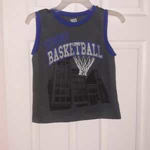 A Big Boys Street Basketball Shirt